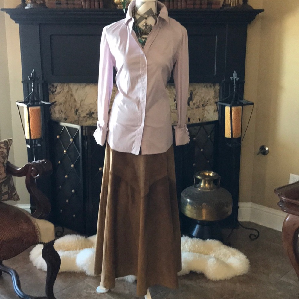 Elie Tahari French Cuffed Blouse